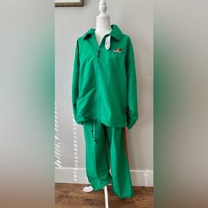 NWT Torino Vintage Gatorade Track Suit Jacket Pants Embroidered Men's Size L